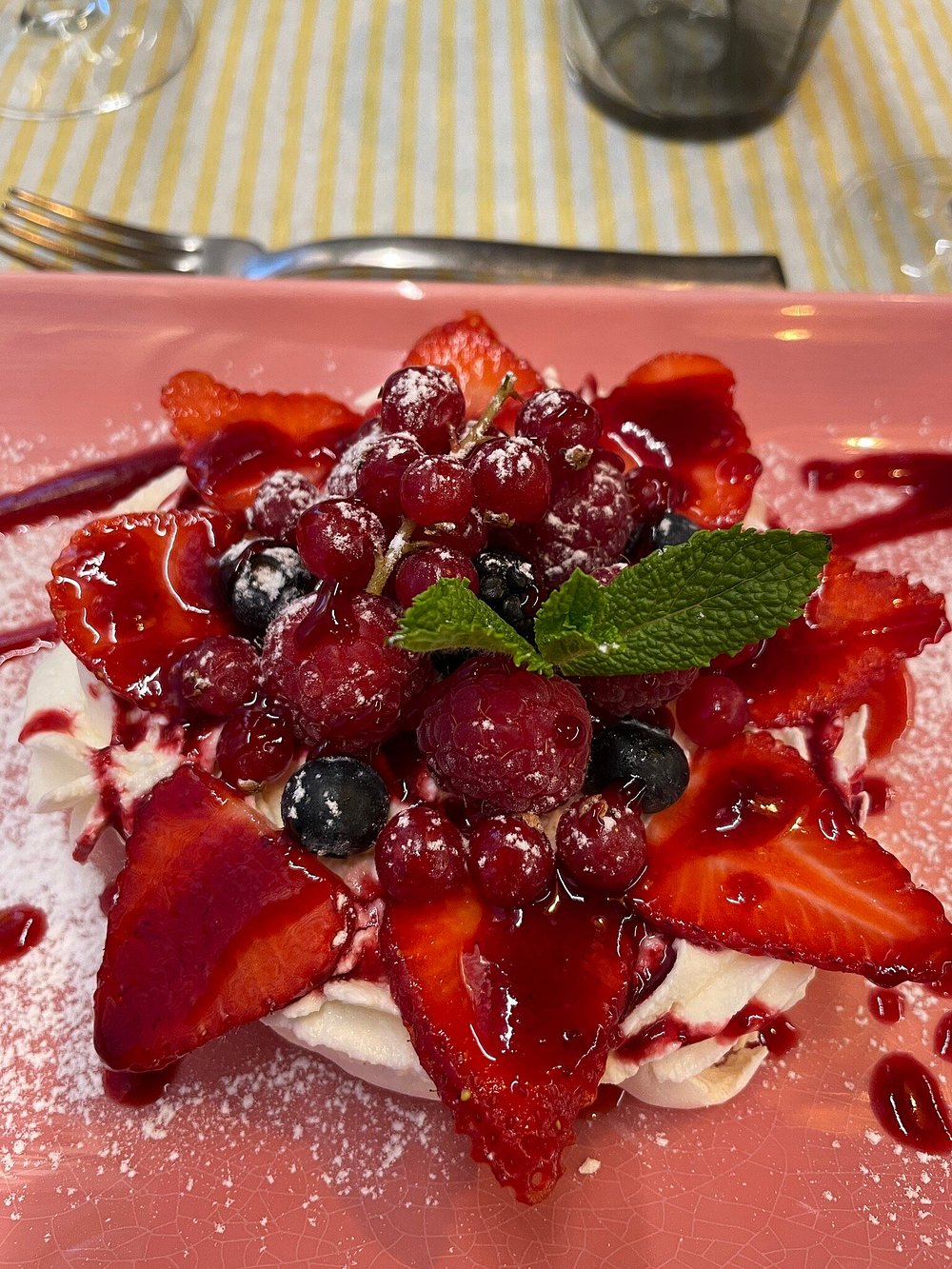 Dessert italien fait maison — tiramisu et pâtisseries Chez RiTho Nice